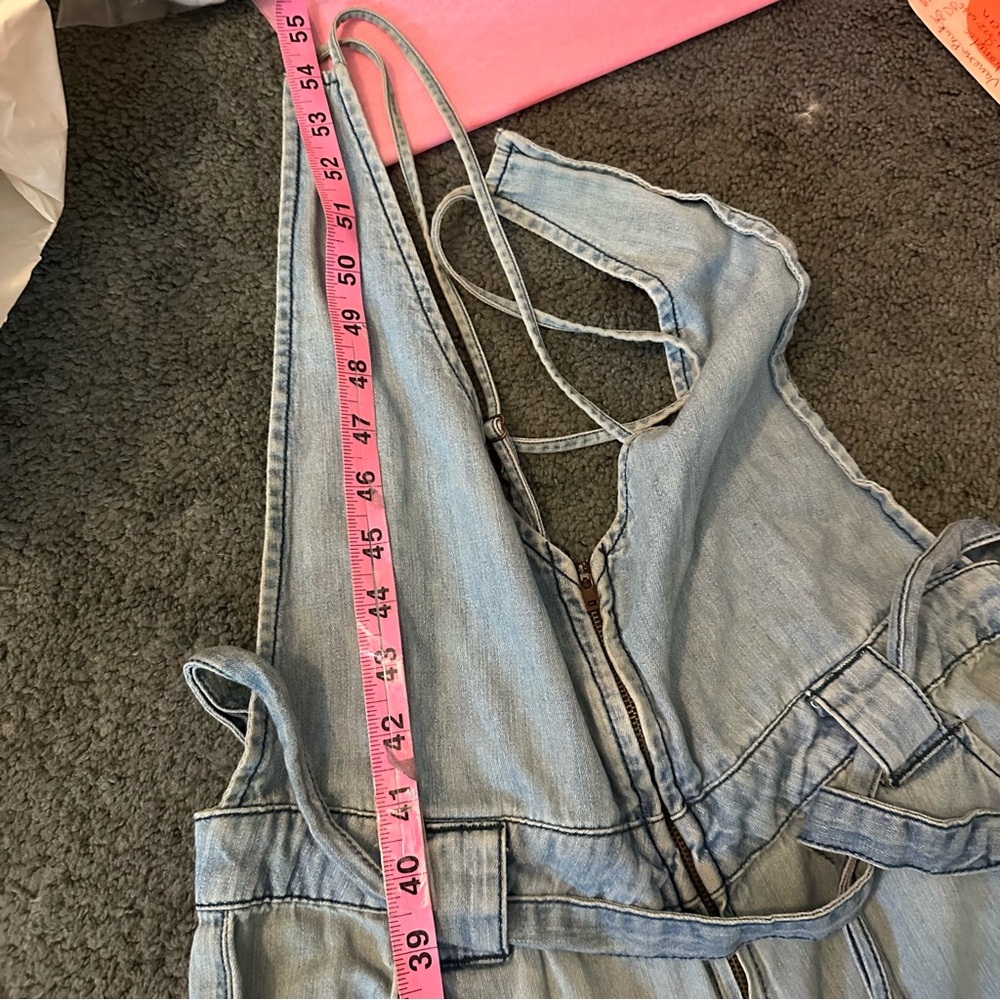 FP chambray jumpsuit - Picture 4 of 7